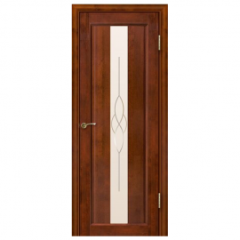 Дверь межкомнатная из массива ольхи. Модель Версаль ДО Бренди