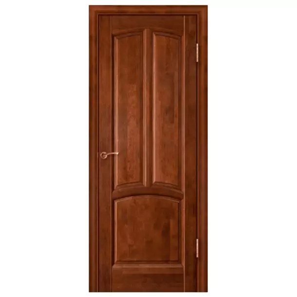 Дверь межкомнатная из массива ольхи. Модель Виола ДГ Бренди