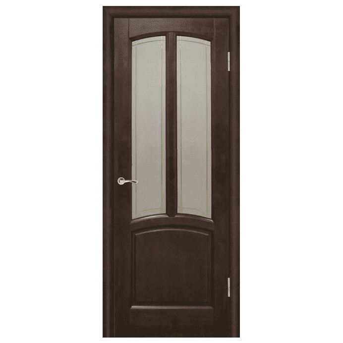 Дверь межкомнатная из массива ольхи. Модель Виола ДО Венге