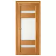 Дверь межкомнатная из массива сосны. Модель Вега 2 ДО Светлый Орех