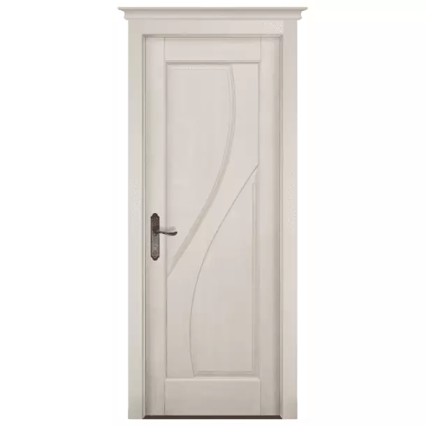 Межкомнатная дверь Массив ольхи Даяна. Белый (эмаль)