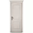 Межкомнатная дверь Массив ольхи Элегия 2. Белый (эмаль)