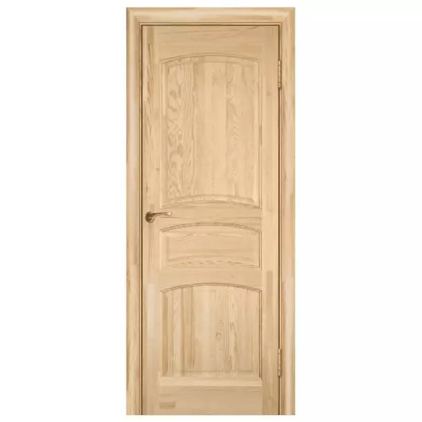 Межкомнатная дверь Массив сосны модель 16 ДГ. Неокрашенный