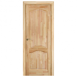 Межкомнатная дверь Массив сосны модель 7 ДГ. Неокрашенный