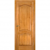 Дверь межкомнатная из массива сосны Модель 7 ДГ Светлый лак