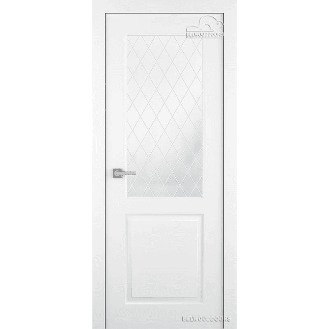 Дверь межкомнатная Эмалированная Belwooddoors Модель Alta. Эмаль белая