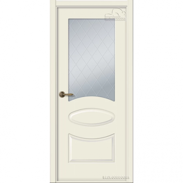 Дверь межкомнатная Эмалированная Belwooddoors Элина. Эмаль жемчуг