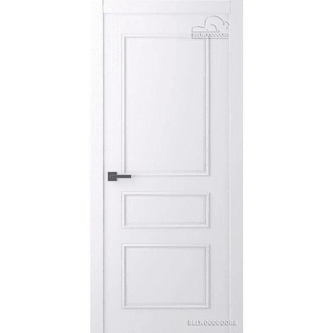 Дверь межкомнатная Эмалированная Belwooddoors Модель Ламира 3. Эмаль белая