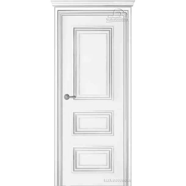 Дверь межкомнатная Эмалированная Belwooddoors Модель Палаццо 3/1. Эмаль белая