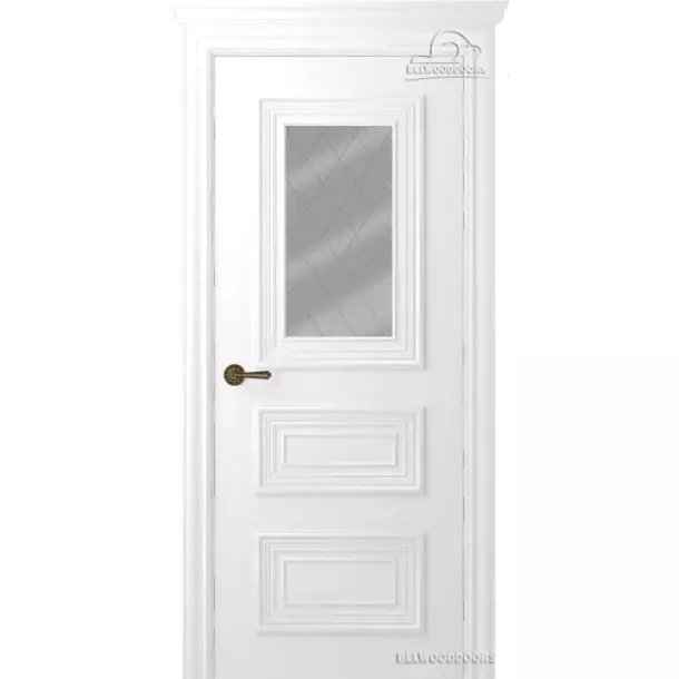 Дверь межкомнатная Эмалированная Belwooddoors Модель Палаццо 3/1. Эмаль белая