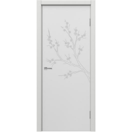 Дверь межкомнатная Эмалированная Stefany 1132. Эмаль белая