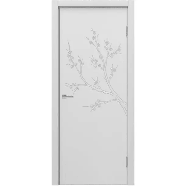 Дверь межкомнатная Эмалированная Stefany 1132. Эмаль белая