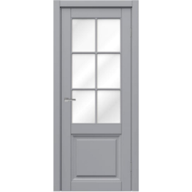 Дверь межкомнатная Эмалированная Stefany 3008. Эмаль графит