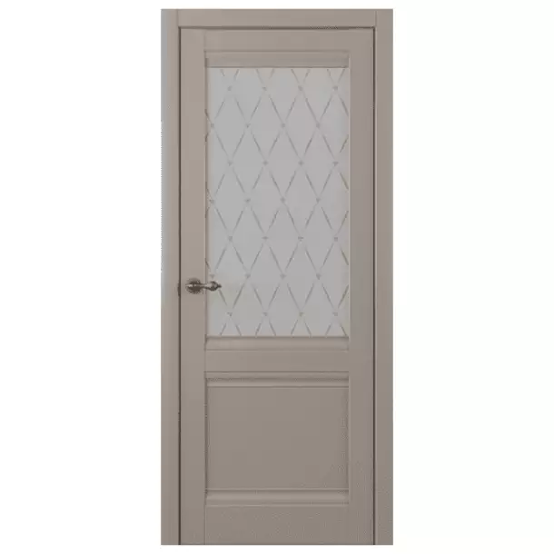 Межкомнатная дверь Albero Vinyl Рим серый