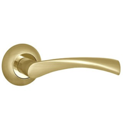 Ручка раздельная CRONA TL SG-GP-4 мат. золото-золото