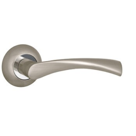 Ручка раздельная Punto CRONA TL SN/CP-3 матовый никель/хром