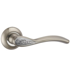 Ручка раздельная RUMBA TL SN-CP-3 матовый никель-хром