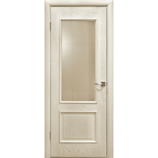 Межкомнатная дверь шпонированная дубом Лоза Авангард