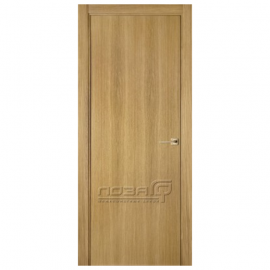Межкомнатная дверь шпонированная дубом Лоза Стандарт V