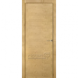 Межкомнатная дверь шпонированная дубом Лоза Стандарт Н
