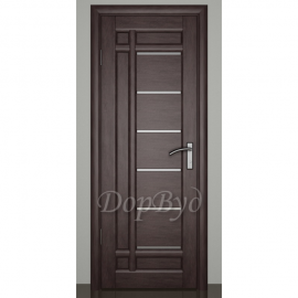Дверь межкомнатная из массива ольхи Дорвуд. Модель 10 ДЧ Венге