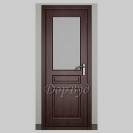 Дверь межкомнатная из массива ольхи Дорвуд. Модель 7 ДО Венге