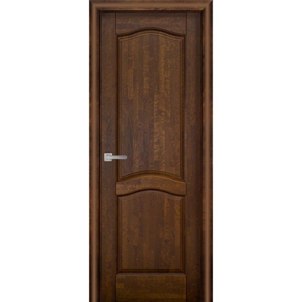 Дверь межкомнатная из массива ольхи Лео ДГ