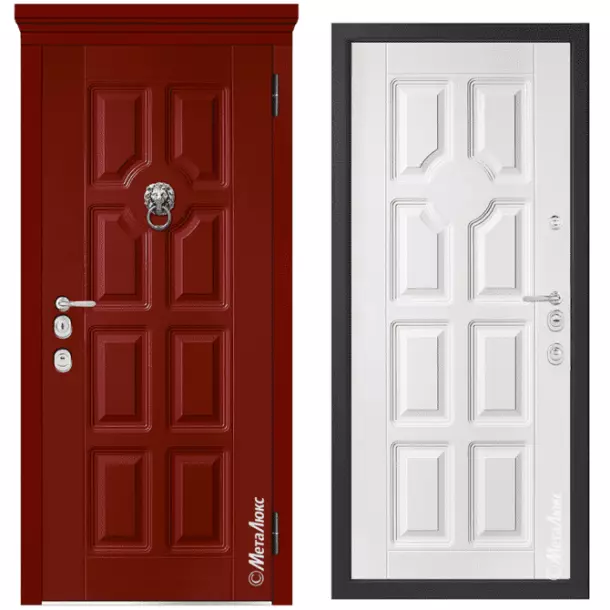 Дверь входная Металюкс MILANO М1007/49 E
