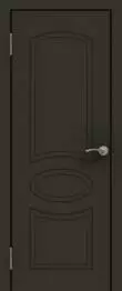 Межкомнатная дверь UNI Эмаль ПГ 02 Графит