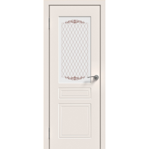 Межкомнатная дверь UNI Эмаль ПО 01 Белый