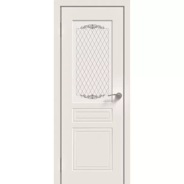 Межкомнатная дверь UNI Эмаль ПО 01 Белый