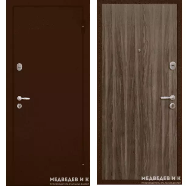 Дверь входная Медведев Леон