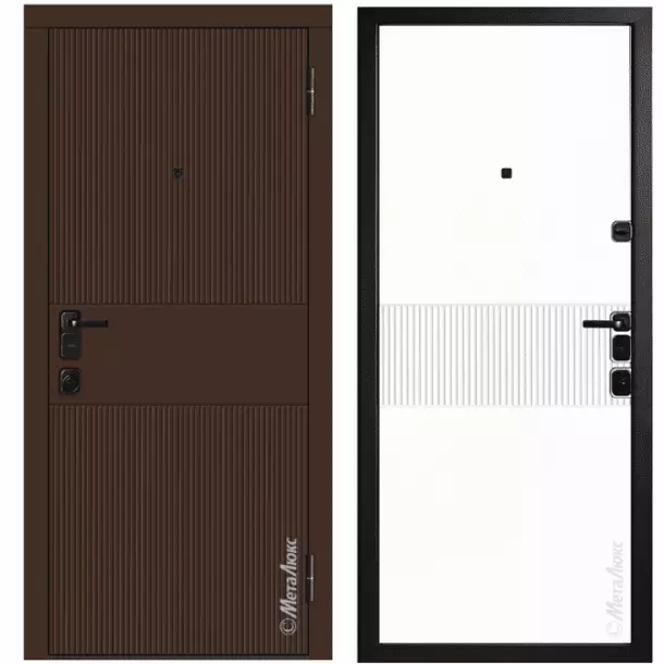 Дверь входная Металюкс MILANO М1127/2 E