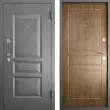 Входная дверь ПРОМЕТ Марс 6 Классика (Дуб темный)