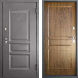 Входная дверь ПРОМЕТ Марс 6 Классика (Дуб темный)