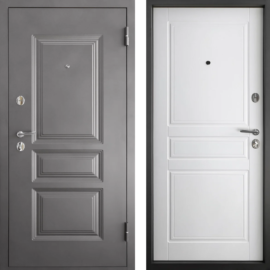 Входная дверь ПРОМЕТ Марс 6 Классика (Ясень белый)