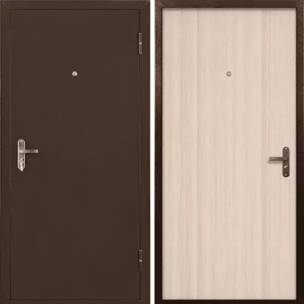 Входная дверь ПРОМЕТ Спец Про Капучино