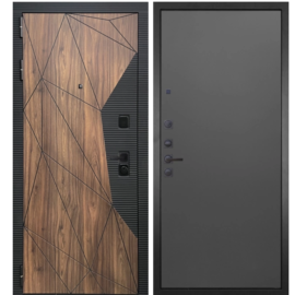 Входная дверь ГРАНИТ Континент 077 нубук
