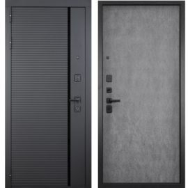 Входная дверь ГРАНИТ Пиано 077 бетон