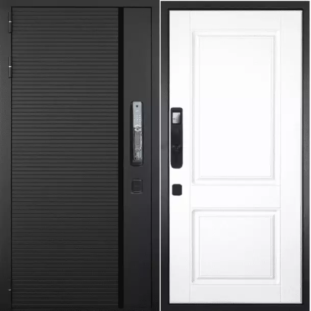 Входная дверь ГРАНИТ Пиано Смарт 035