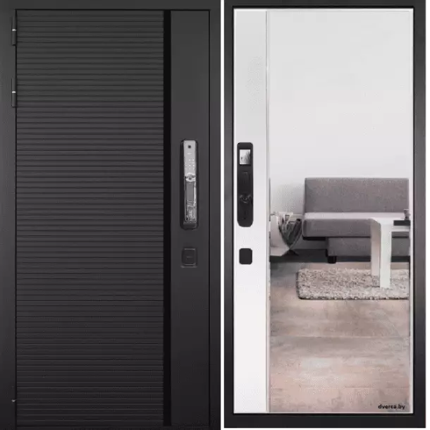 Входная дверь ГРАНИТ Пиано Смарт 075