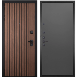 Входная дверь ГРАНИТ Шторм 077 нубук