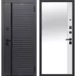 Входная дверь Гарда 7.5 см Черное зеркало