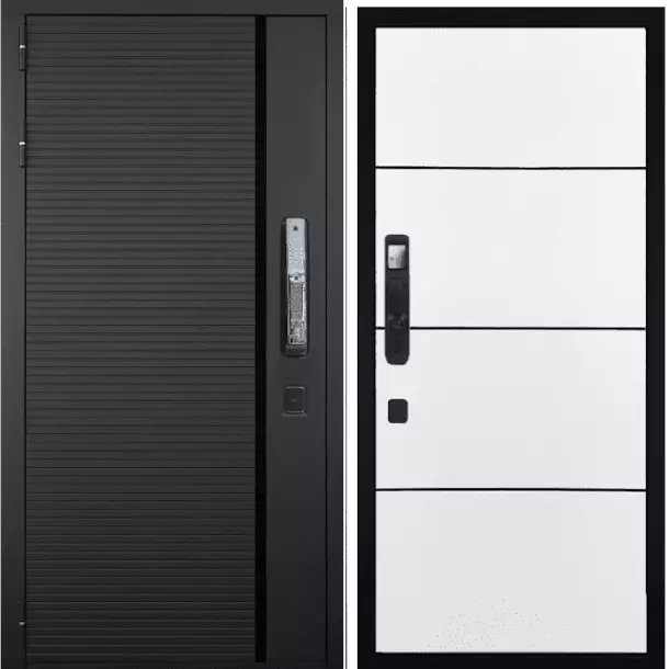 Входная дверь ГРАНИТ Пиано Смарт 079