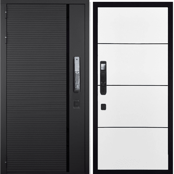 Входная дверь ГРАНИТ Пиано Смарт 079