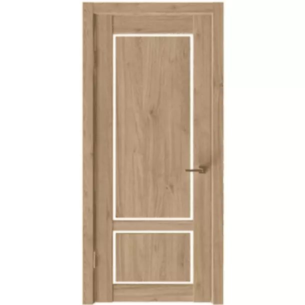 Межкомнатная дверь Шпон дуба Лоза Ксантия-2