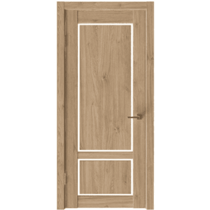Межкомнатная дверь Шпон дуба Лоза Ксантия-2