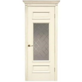 Межкомнатная дверь Шпон дуба Лоза Прага ДЧ