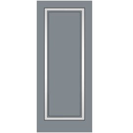 Межкомнатная дверь BELELITDOOR Эмаль Ника 01SF