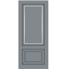 Межкомнатная дверь BELELITDOOR Эмаль Николь 02SF